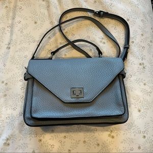 Crossbody purse bag color blue